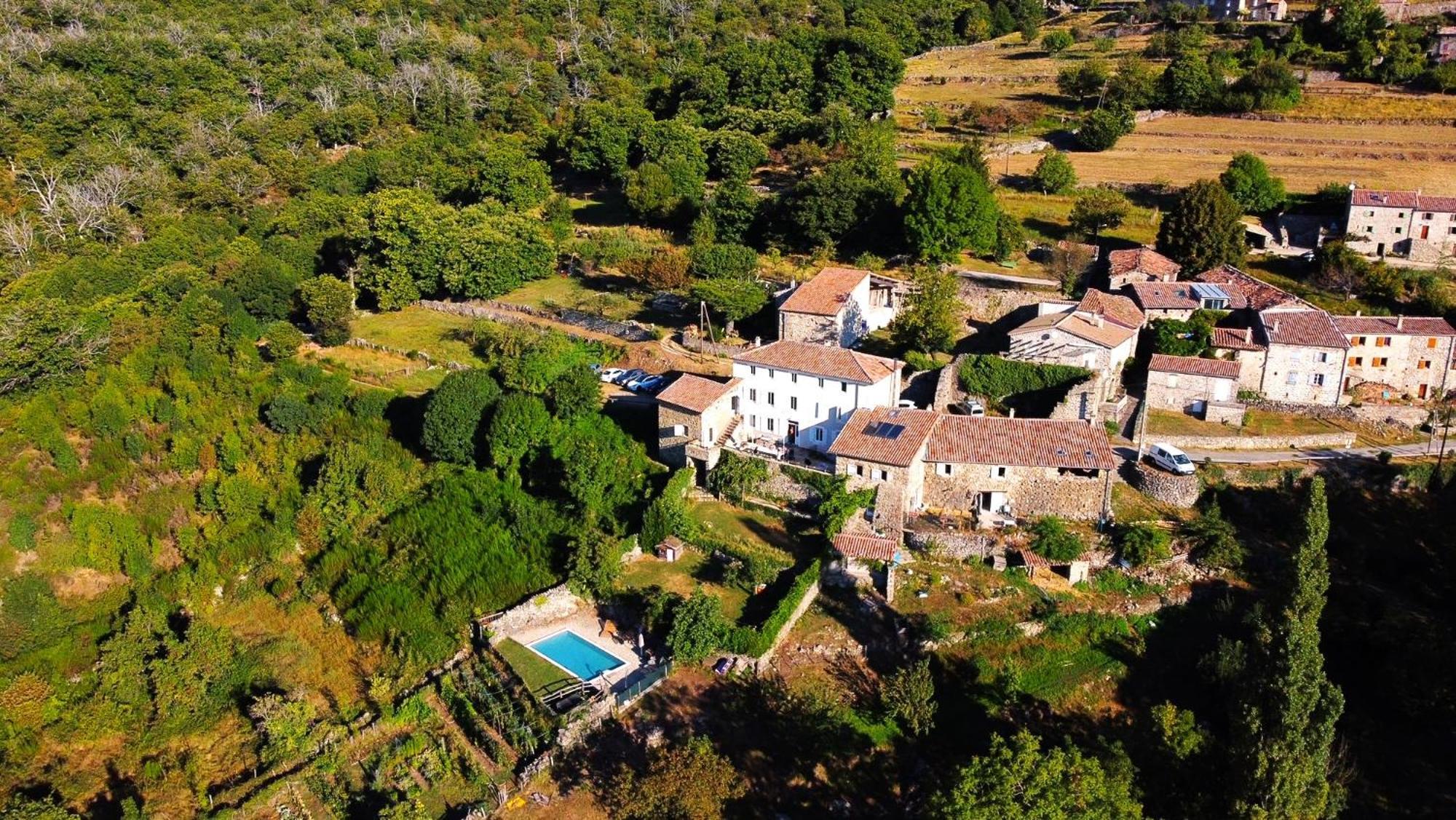 Les Chambres De La Ferme De Chalas Valgorge エクステリア 写真